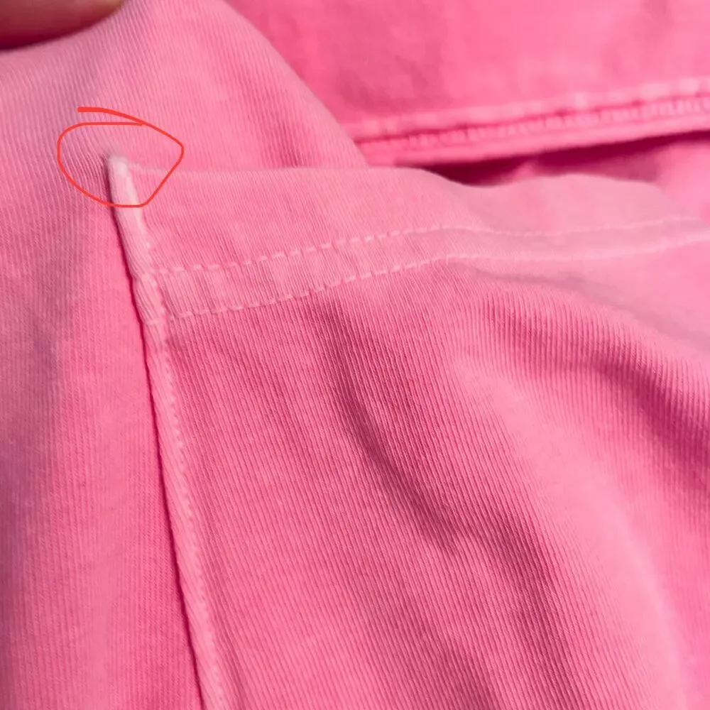 Free People Movement Hot Shot Tee Romper Pink Lemonade Size Medium - Picture 8 of 13